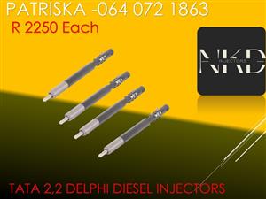 AFFORDABLE DIESEL INJECTORS FOR TATA 2,2 DELPHI INJECTORS FOR SALE