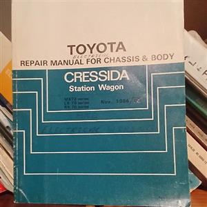 Cressida s/wa, mechanical book