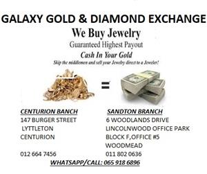 WE BUY WATCHES AND GOLD JEWELLERY