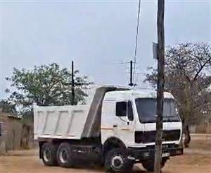  MERCEDES BENZ POWERLINER TIPPER TRUCK