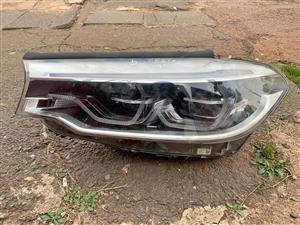 BMW g30 M5 adaptive led headlight for sale in good condition second hand original