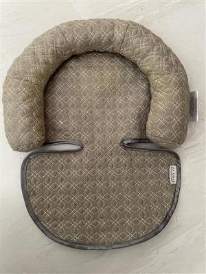 JJ Cole Collections Newborn Infant Head Support, Graphite.