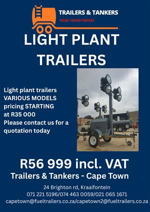 LIGHT PLANT TRAILERS