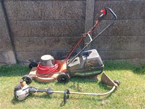 Lawnmower & Weed Eater Combo