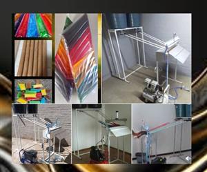 High output, industrial machine capable of producing 4 ice lollies every 6-8 sec