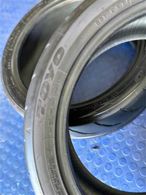 TOYO R888R SEMI SLICK TYRES 225/40R18+ 255/35/R18