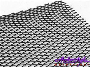 R-Line Wire Mesh Anodized Black (100x33cm)