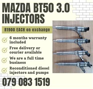 MAZDA BT50 3.0 INJECTORS FOR SALE 