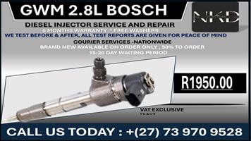 GWM 2.8L Diesel Injectors 