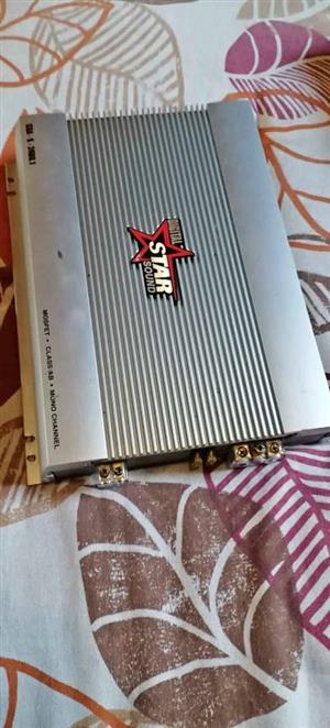 Starsound monoblock amp. 2400watt.