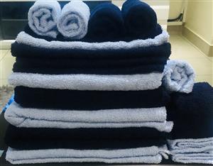 5 pack cotton towel sets 
