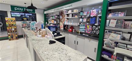 Shopfitting shelving and cabinets with marbletops for sale
