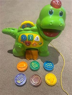 V tech dinosaur feeding counting musical toy  Collection in Seapoint