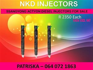 DIESEL INJECTORS NEW OR RECON ON SSANGYONG ACTYON FOR SALE