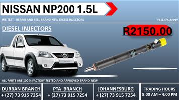 Nissan Np200 1.5L Diesel Injectors 