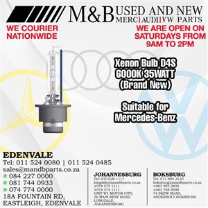 Xenon Bulb D4S 6000K 35WATT (Brand New)