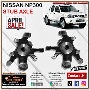 NISSAN NP300 STUB AXLE