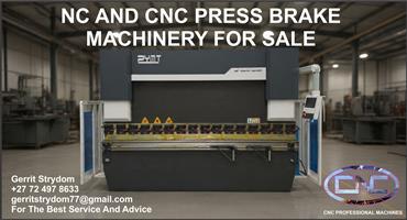 NC and CNC Press Brake Machines For Sale