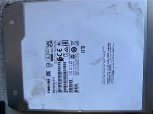 3x Desktop Hard Drives for Sale - 18TB Toshiba, 8TB Toshiba, 4TB HGST