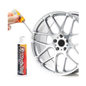 Ouzorp Car Touch Up Paint Pen (Silver)