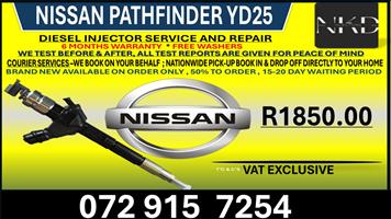 Nissan Pathfinder yd25 Diesel Injectors 