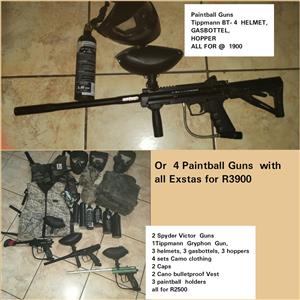 Siera one PAINTBALL GUN with all extras 