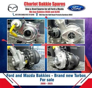 FORD and MAZDA Bakkie Spares Brand new Turbos 