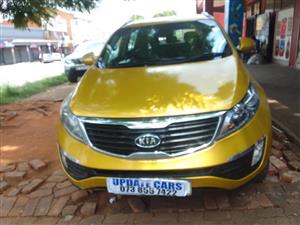 2011 Kia Sportage 2.0CRdi AWD AUTO Yellow Color Reverse Camera PDC Sensors  Leather seat  