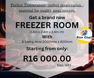 Cold Room and Freezer room