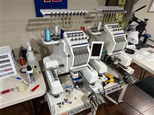 Ricoma EM-1010 10-Needle Embroidery Machine