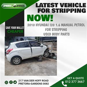 2010 HYUNDAI i20 1.6 USED BODY PARTS