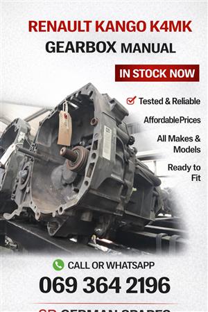 RENAULT KANGO Manual gearbox 