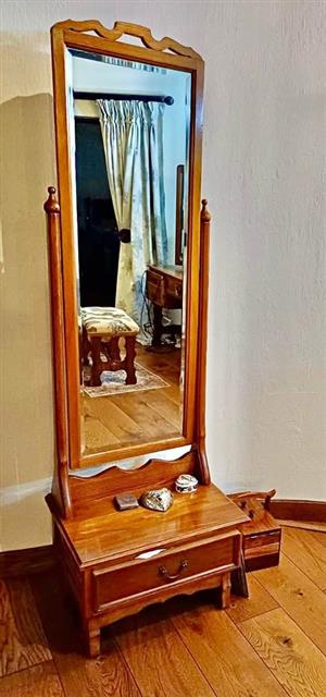 Vintage Cheval mirror