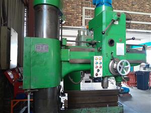 JHG radial arm drill for sale
