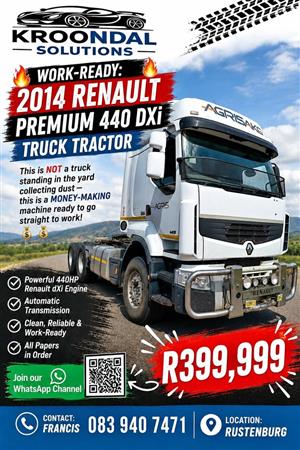 2014 Renault Premium Lander DXi Truck Tractor