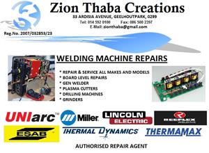 Service and Repair Of Welding And Cutting Equipment