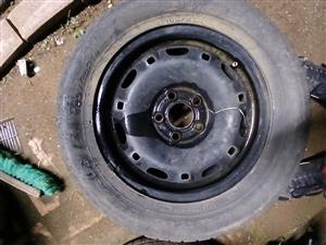 15" 5 hole polo wheel 