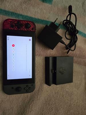 Nintendo Switch (V1) with Dock and Charger
