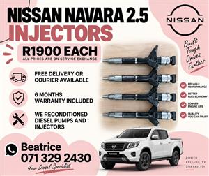 NISSAN NAVARA YD25 INJECTORS FOR SALE WITH WARRANTY INCLUDED 