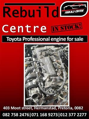  Toyota Professional engine for sale. 
