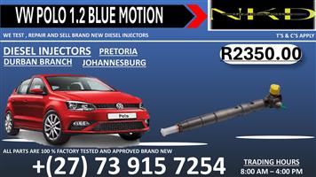 Injectors Vw Polo 1.2L Bluemotion On Service 