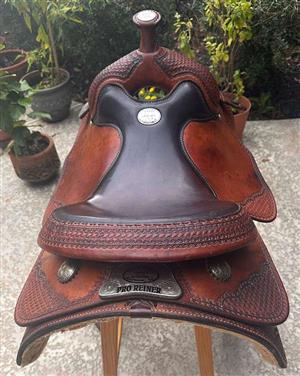  16" Billy Cook Trail Leather Western Saddle – Brown – Excellent Condition 