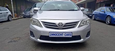 2012 TOYOTA COROLLA  PROFESSIONAL, 1.6 ENGINE, MANUAL, GREY COLOUR, MILEAGE 82000KM