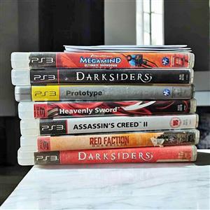 10 PS3 GAMES, R350 FOR ALL.
