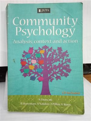 Community psychology . Analysis context and action  