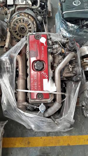 Low mileage import HINO NO4C Engine for sale.