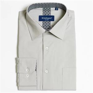 Get 10% off this premium Khaliques Grey Shirts Single cuff CDN1180SC6941