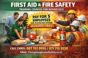 MEWP TRAINING..SCAFFOLDING TRAINING..FIRST AID TRAINING AND MANY MORE SAFETY COU