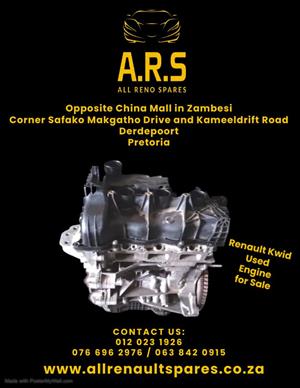 Renault Kwid Used Engine for Sale