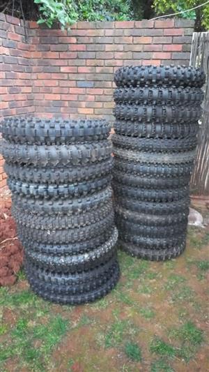 Various Offroad Motorcycle Tyres
